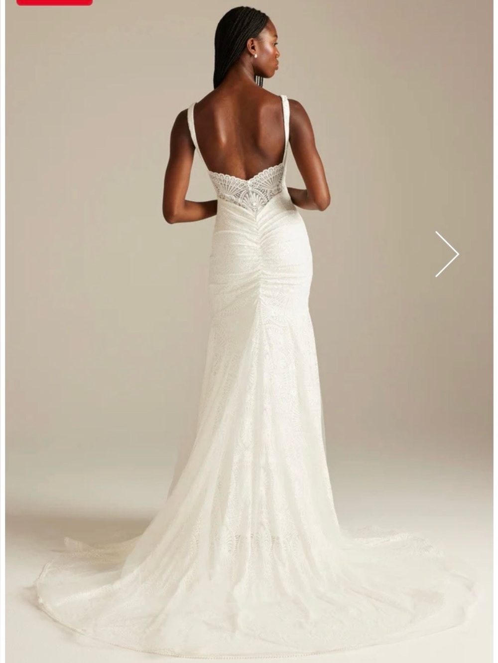 Grace loves lace wedding gown.